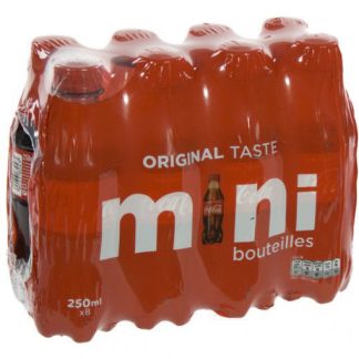 COCA COLA PET 8X25CL