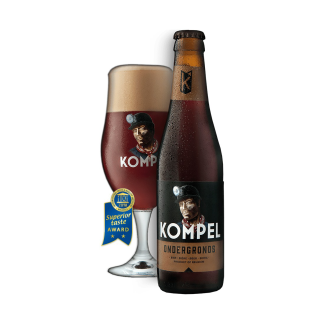 KOMPEL ONDERGRONDS BRUIN 1x33cl