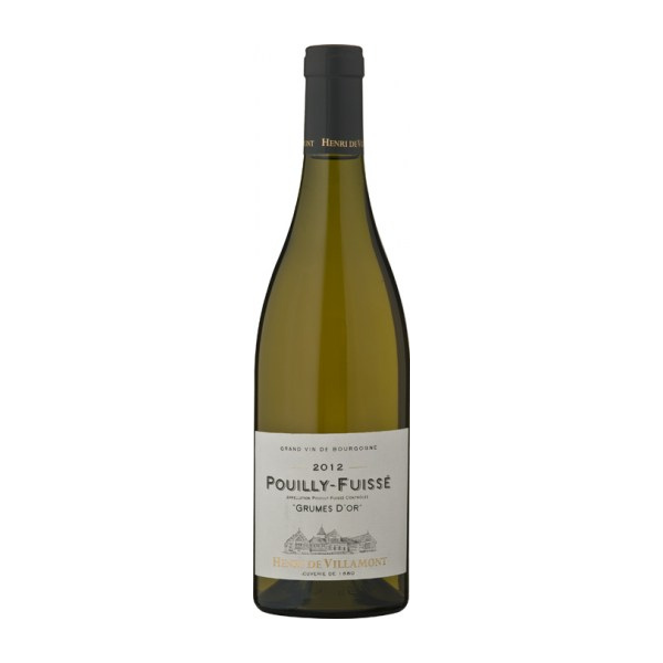 Henri de Villamont Pouilly Fuissé Les Grumes d'Or 75cl