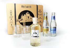 PRAETWATER GIN 20CL GESCHENKDOOS