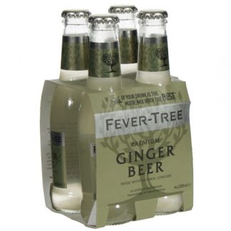 FEVER TREE GINGER BEER  4X20CL
