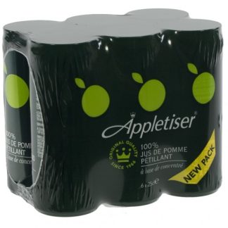 APPLETISER BLIK 6X25CL
