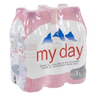 EVIAN PET 6X1L