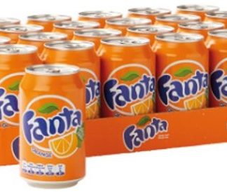 Fanta Orange 24x33CL