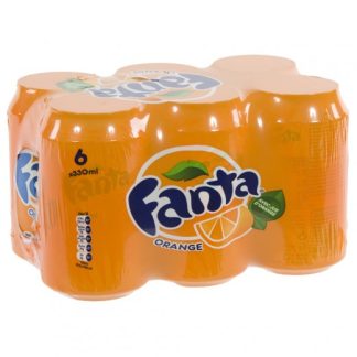 FANTA ORANGE BLIK 6X33CL
