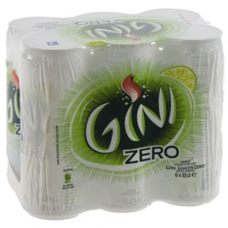 GINI LEMON ZERO BLIK 6X33CL