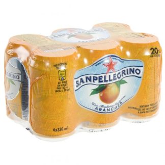 SAN PELLEGRINO ARANCIATA BLIK 6X33CL