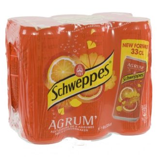 SCHWEPPES AGRUM BLIK 6X33XL